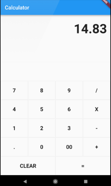 Calculator Mini Project using Flutter with Source Code - Follow Tutorials